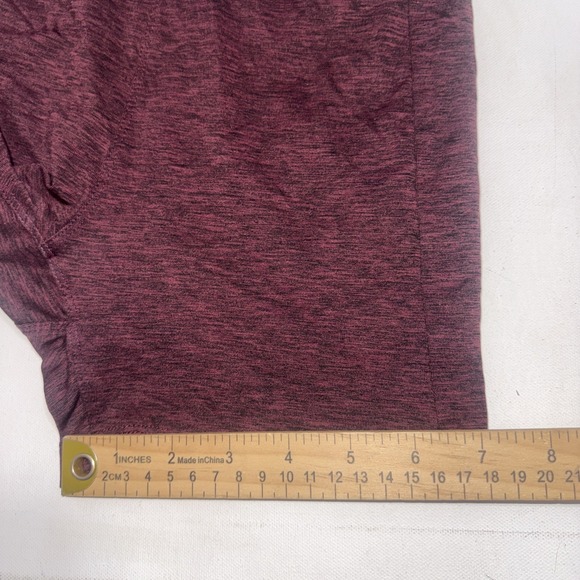 Tracksmith Athletic Gym Running Biker Short Red Tights Women's Size Medium - Picture 9 of 9